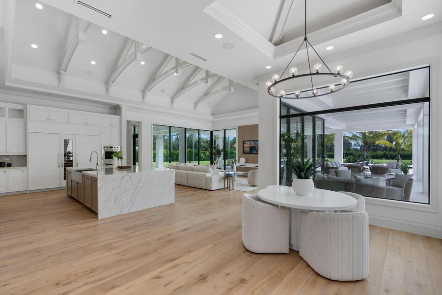 Furnished interior view inside a new home in , Palm Beach Gardens (Image 25).