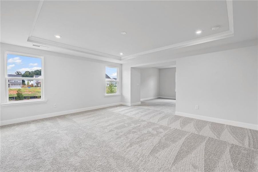 Spacious, unfurnished interior of a new home in Hawthorne Ridge, McDonough (Image 27).
