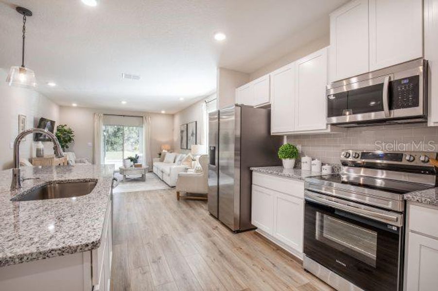 Furnished interior view inside a new home in Benton Hills, Brooksville (Image 16).
