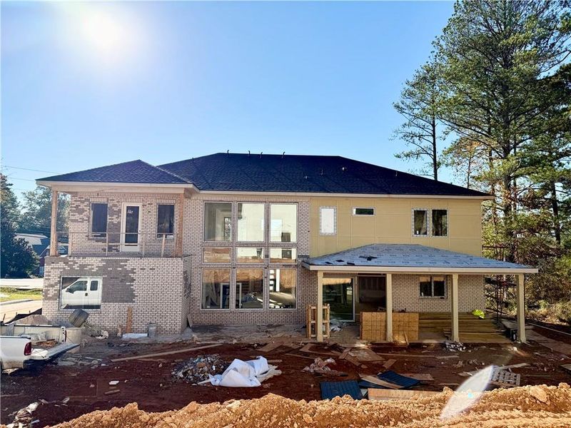 In-progress construction of a new home in , Lawrenceville, GA (Image 43). In-progress construction of a new home in , Lawrenceville, GA (Image 43).