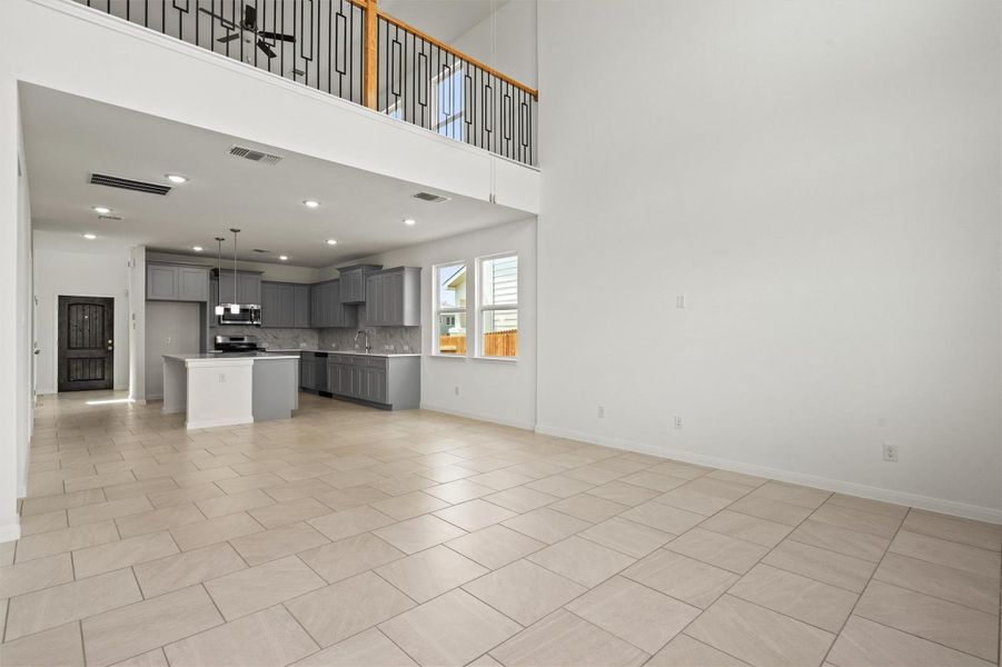Spacious, unfurnished interior of a new home in Butler Farms, Liberty Hill (Image 27). Spacious, unfurnished interior of a new home in Butler Farms, Liberty Hill (Image 27).