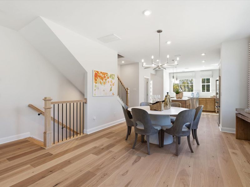 Representative furnished interior of a home built from the Paloma by Tri Pointe Homes in Bellflower, Charlotte (Image 12).