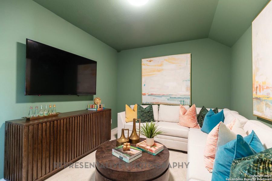 Furnished interior view inside a new home in The Ranches at Creekside, Boerne (Image 35). Furnished interior view inside a new home in The Ranches at Creekside, Boerne (Image 35).