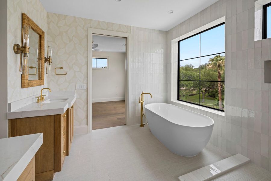 Furnished interior view inside a new home in , Horseshoe Bay (Image 15). Furnished interior view inside a new home in , Horseshoe Bay (Image 15).