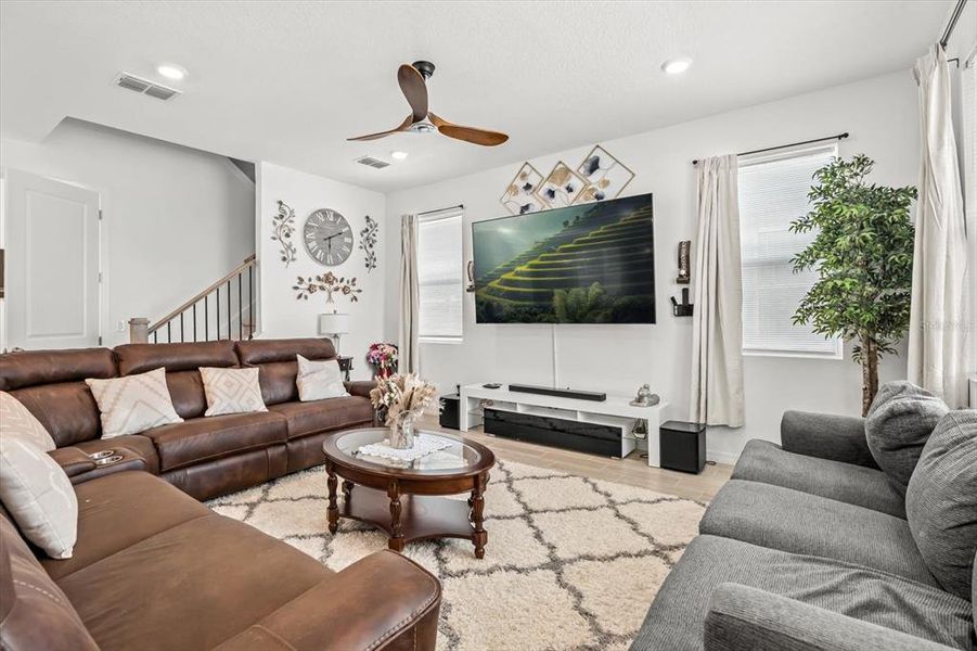 Furnished interior view inside a new home in , Winter Garden (Image 27). Furnished interior view inside a new home in , Winter Garden (Image 27).