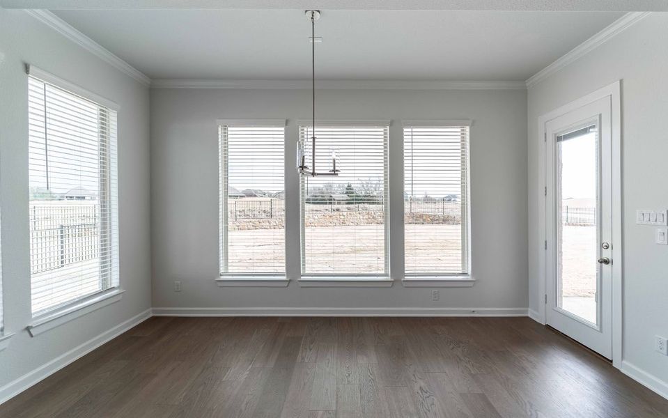 Spacious, unfurnished interior of a new home in Heath Golf & Yacht Club, Heath (Image 18). Spacious, unfurnished interior of a new home in Heath Golf & Yacht Club, Heath (Image 18).