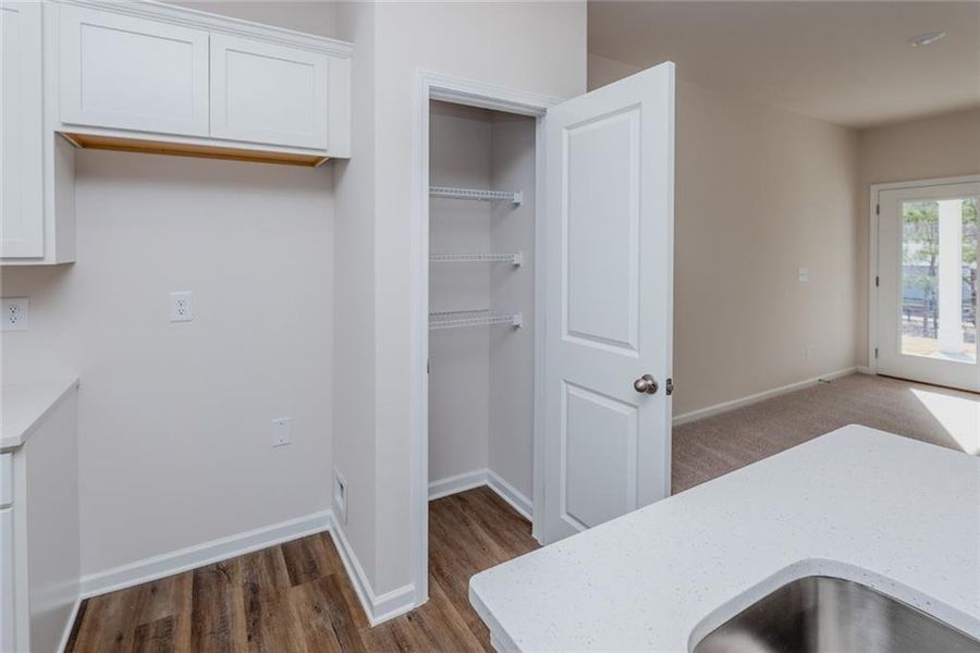 Furnished interior view inside a new home in Villages at Cedar Hill, Dallas (Image 13). Furnished interior view inside a new home in Villages at Cedar Hill, Dallas (Image 13).