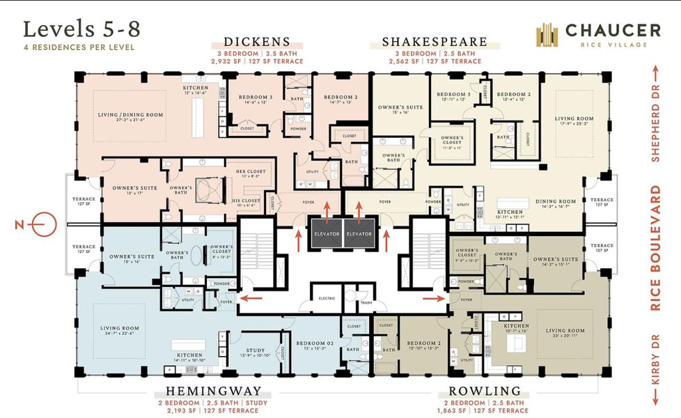 ROWLING FLOOR PLAN ROWLING FLOOR PLAN