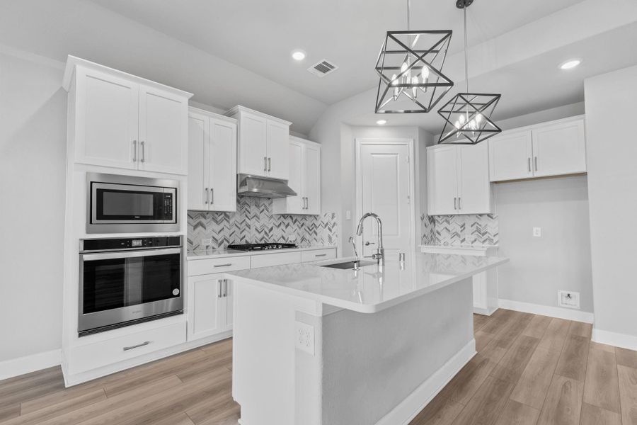 Kitchen angle view. Kitchen angle view.