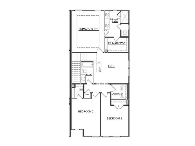 2D floor plan layout of this home in , Lawrenceville, GA (Image 3).