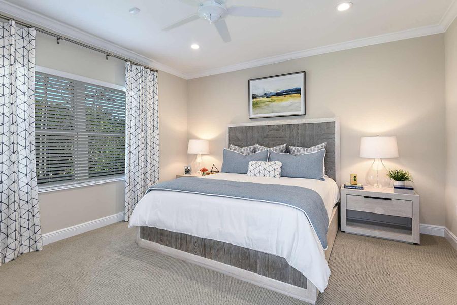 Representative furnished interior of a home built from the Sandcastle 2 by Neal Communities in Grand Park, Sarasota (Image 8).