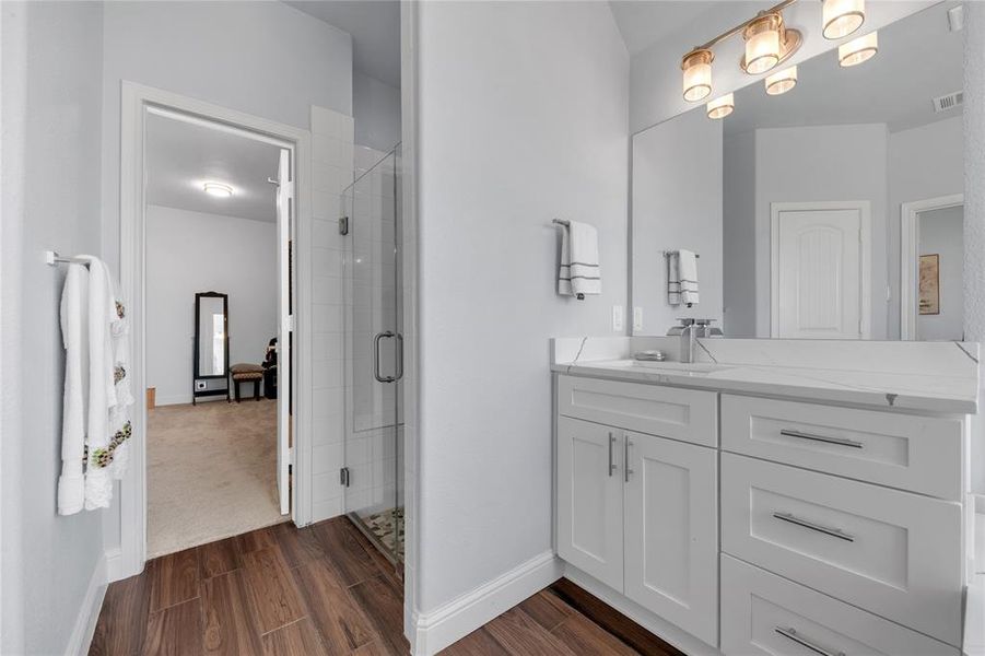 Furnished interior view inside a new home in , Maypearl (Image 20).