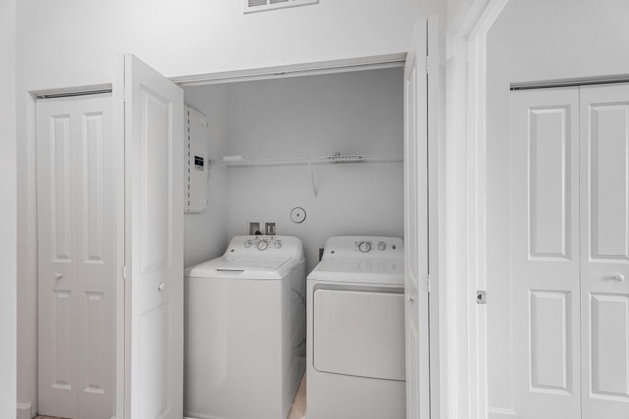 Furnished interior view inside a new home in , Port St. Lucie (Image 3).