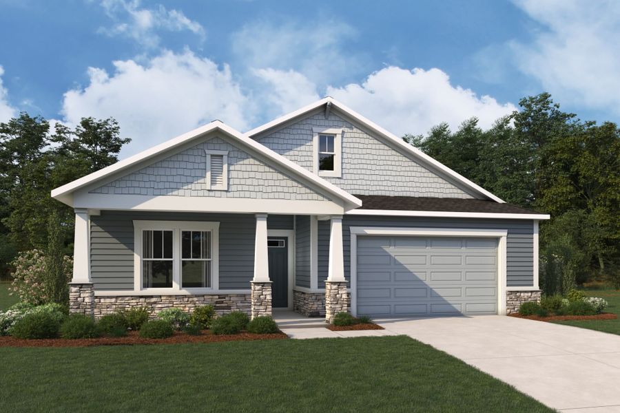 Representative exterior photo of a completed home built from the Ivy by Mattamy Homes in RiverTown, St. Johns, FL (Image 2). Representative exterior photo of a completed home built from the Ivy by Mattamy Homes in RiverTown, St. Johns, FL (Image 2).