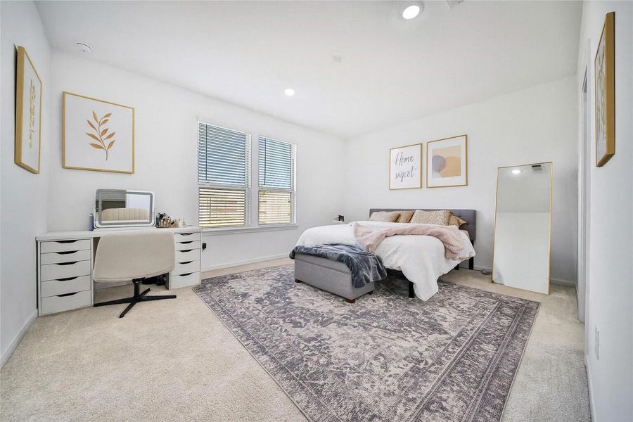 Furnished interior view inside a new home in , Cypress (Image 24).