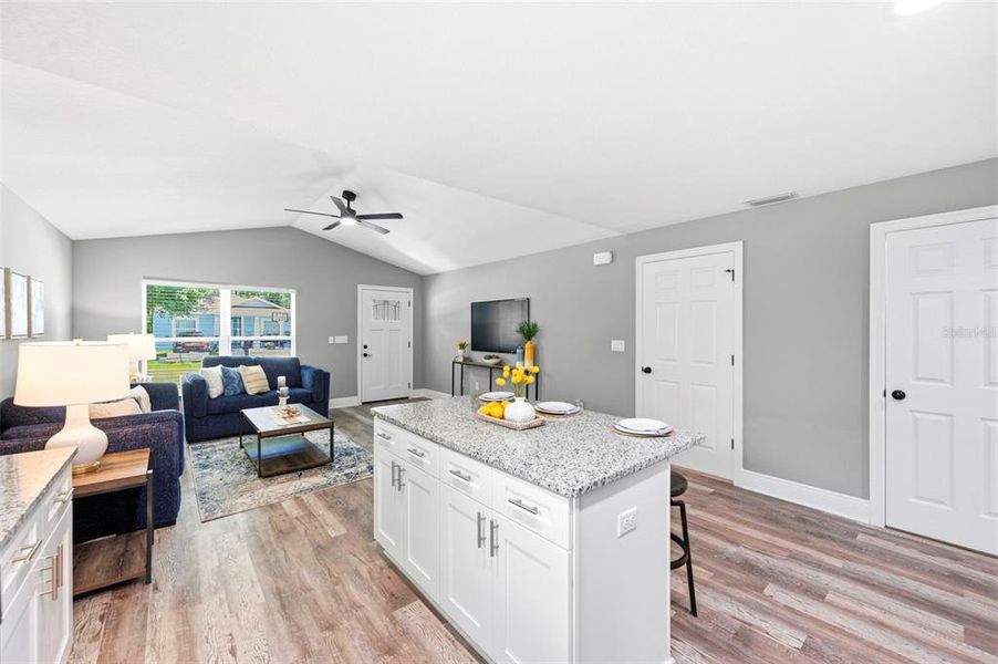 Furnished interior view inside a new home in , Plant City (Image 11).