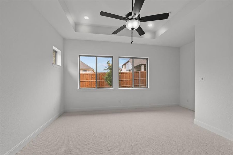 Spacious, unfurnished interior of a new home in South Pointe  Cottage Series, Mansfield (Image 21).