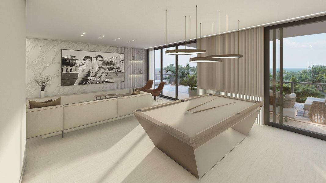 Furnished interior view inside a new home in , Bay Harbor Islands (Image 10). Furnished interior view inside a new home in , Bay Harbor Islands (Image 10).