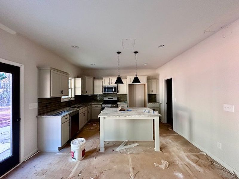 In-progress construction of a new home in Forrest Farms, Greenville, GA (Image 7).