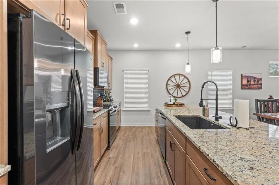 Furnished interior view inside a new home in Laurel Park, Cartersville (Image 30).