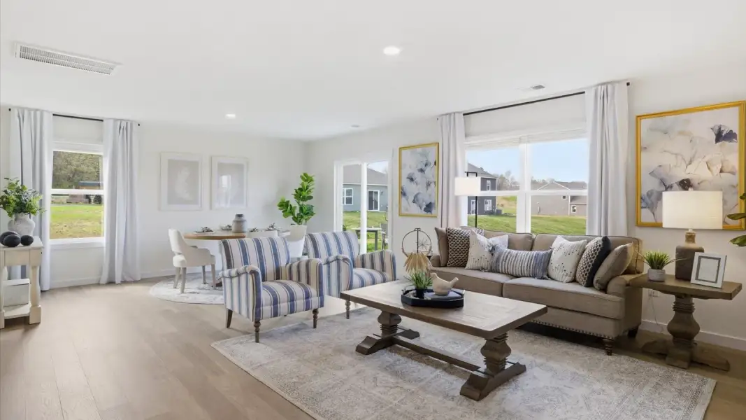 Furnished interior view inside a new home in Oak Hill, Vonore (Image 12).