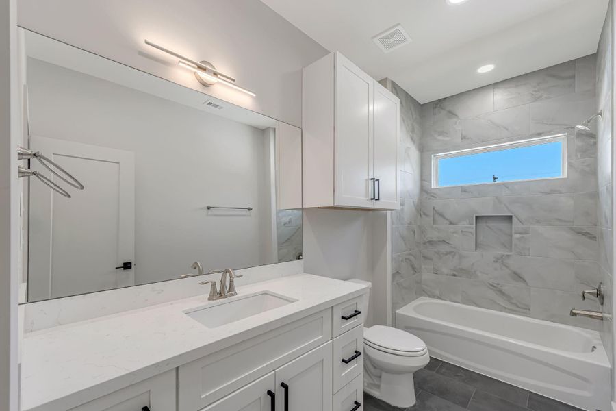 Furnished interior view inside a new home in , Houston (Image 12).