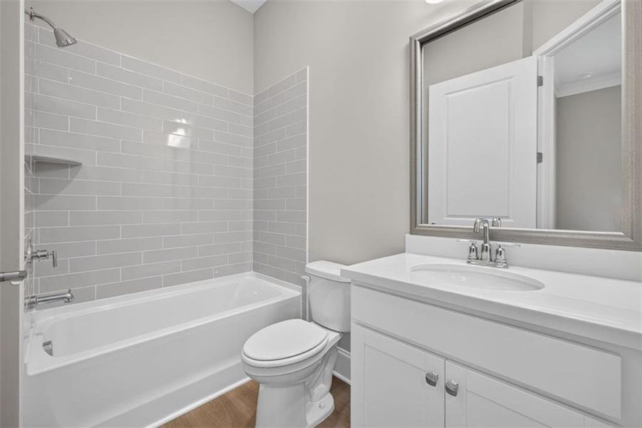 Furnished interior view inside a new home in , Cumming (Image 16). Furnished interior view inside a new home in , Cumming (Image 16).