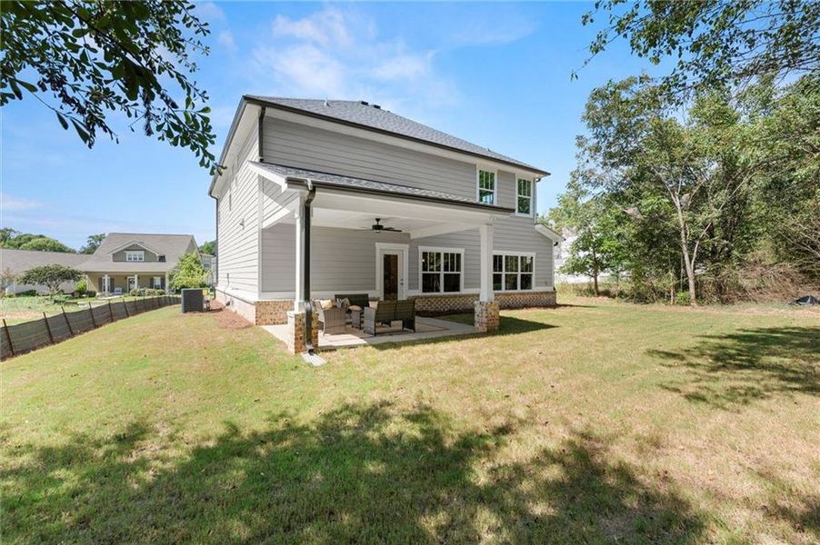 Exterior details and patio area of a home in , Covington (Image 28).