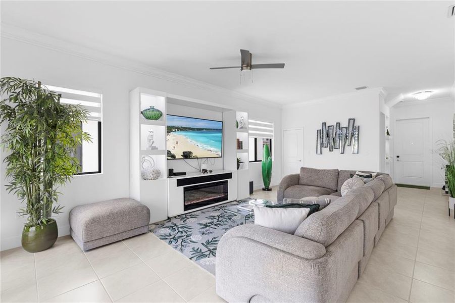 Furnished interior view inside a new home in , Immokalee (Image 40).