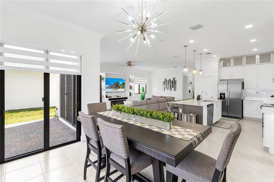 Furnished interior view inside a new home in , Immokalee (Image 39).