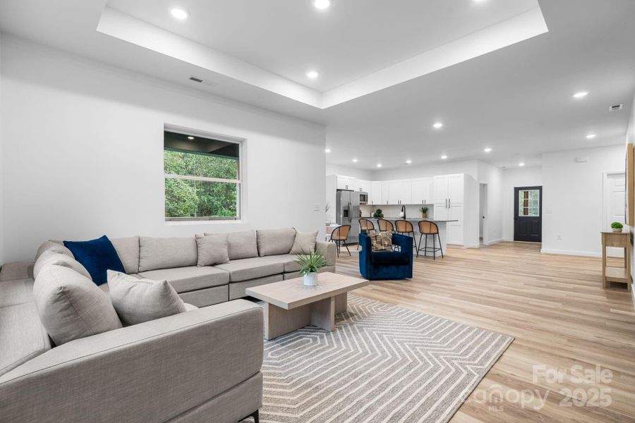 Furnished interior view inside a new home in , Hickory (Image 31). Furnished interior view inside a new home in , Hickory (Image 31).