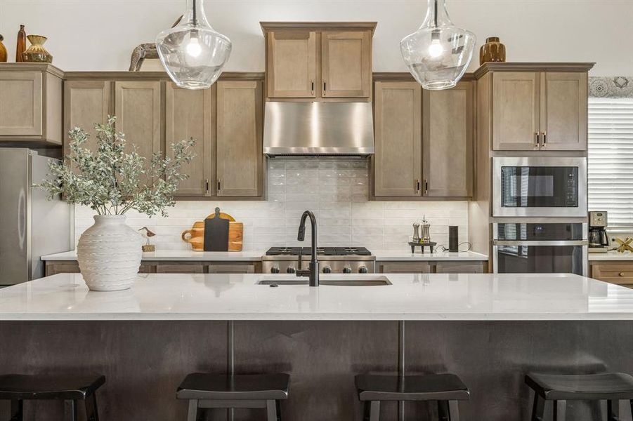 Furnished interior view inside a new home in , Mansfield (Image 30).