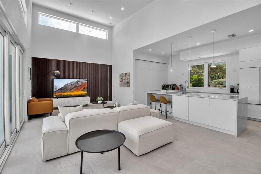 Furnished interior view inside a new home in , Sarasota (Image 24).