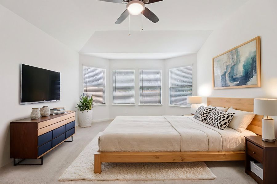 Furnished interior view inside a new home in Stetson Ridge, Marion (Image 5).