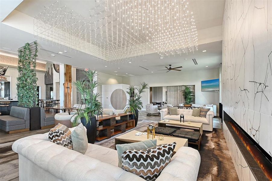 Furnished interior view inside a new home in , Bradenton (Image 36).