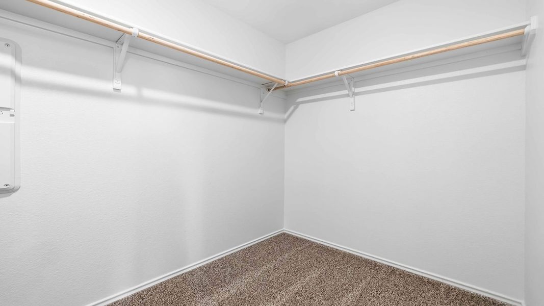 Representative unfurnished interior of a home built from the The Magnolia by D.R. Horton in Palomino, Manor (Image 21).