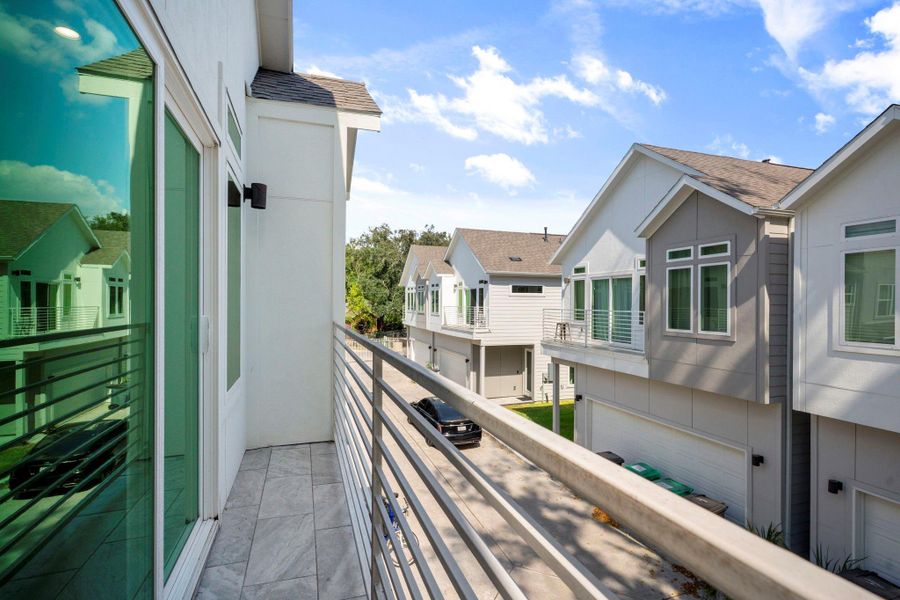 Exterior details and patio area of a home in , Houston (Image 26). Exterior details and patio area of a home in , Houston (Image 26).