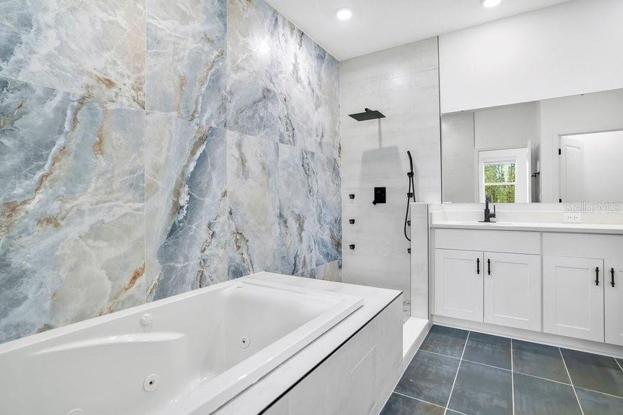 Furnished interior view inside a new home in Archers Mill, Ormond Beach (Image 55). Furnished interior view inside a new home in Archers Mill, Ormond Beach (Image 55).