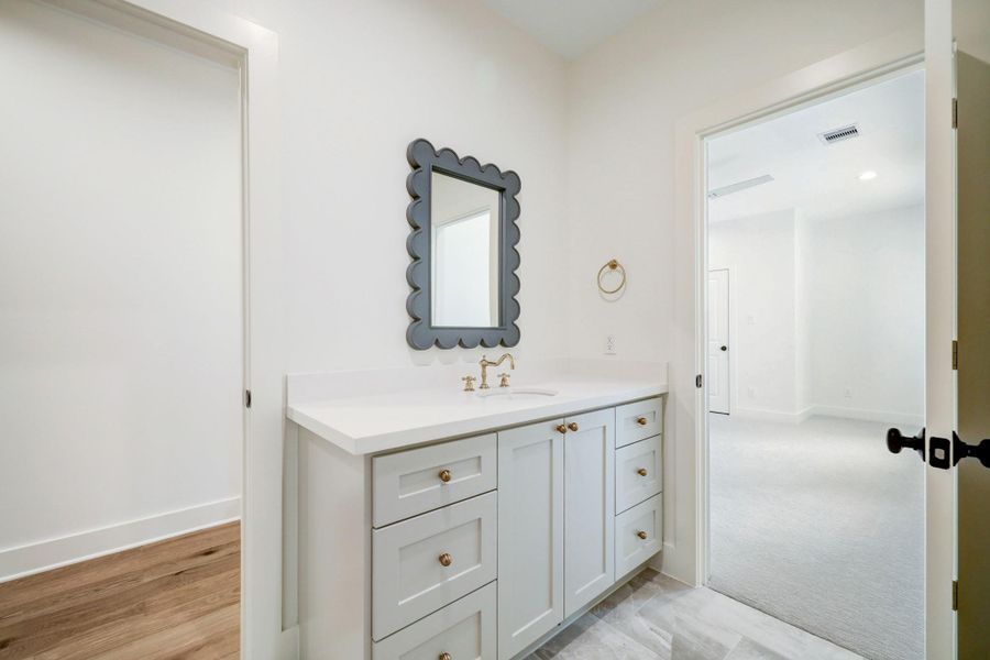 Previous work by the builder, not representation of current build.