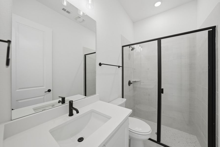 Furnished interior view inside a new home in Fields - 40' Lots, Frisco (Image 6). Furnished interior view inside a new home in Fields - 40' Lots, Frisco (Image 6).