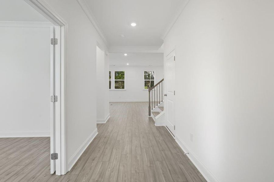 Spacious, unfurnished interior of a new home in Bennett Farm, Loganville (Image 13). Spacious, unfurnished interior of a new home in Bennett Farm, Loganville (Image 13).