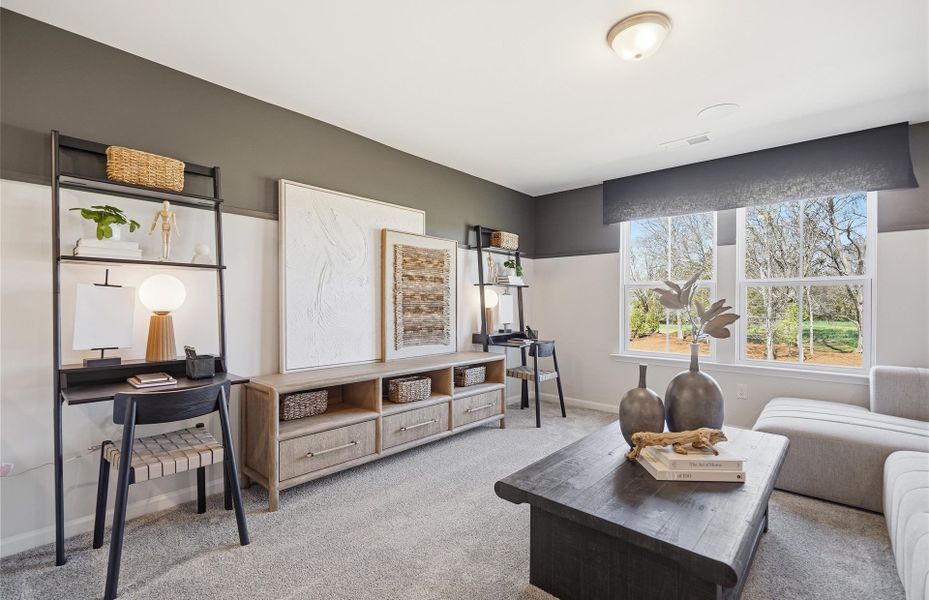 Representative furnished interior of a home built from the Valen by Pulte Homes in Harrington, Greenville (Image 28).