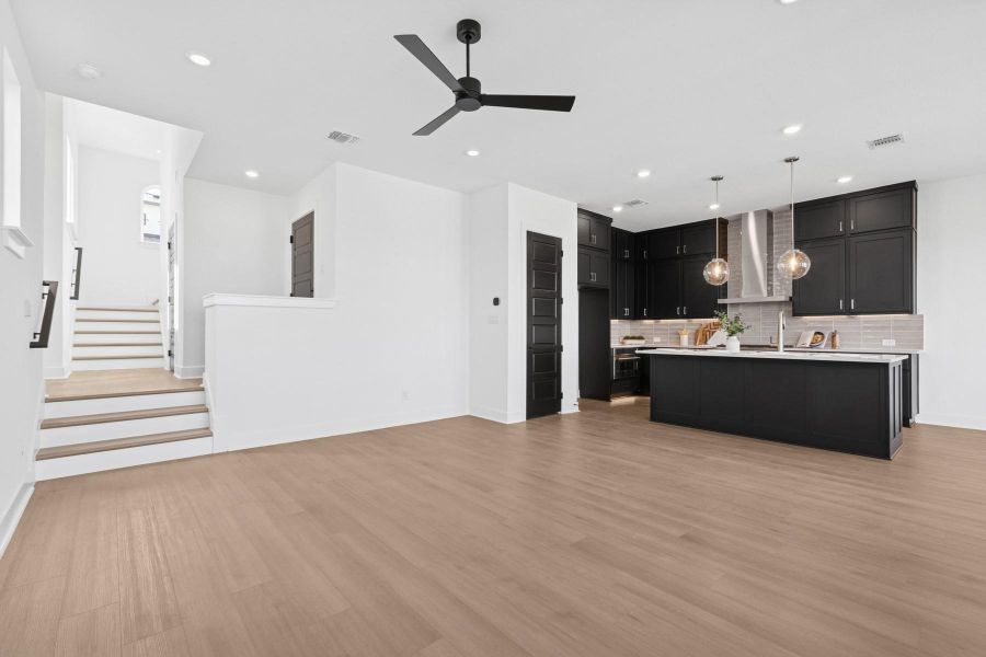 Family Room - Kitchen Family Room - Kitchen