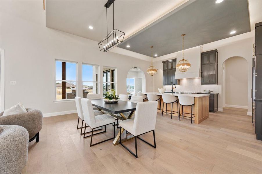 Furnished interior view inside a new home in , Pelican Bay (Image 27).