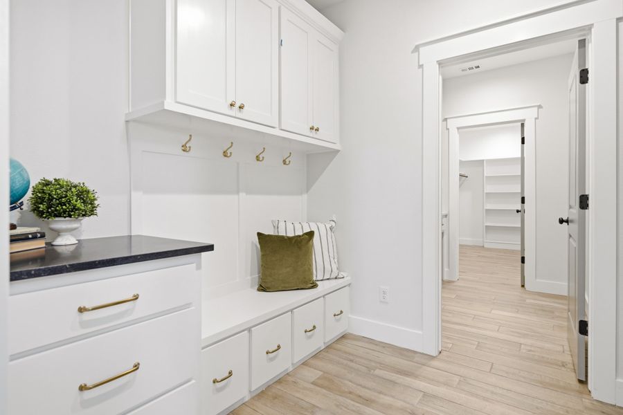 Furnished interior view inside a new home in Stella Ranch, Bryan (Image 17).
