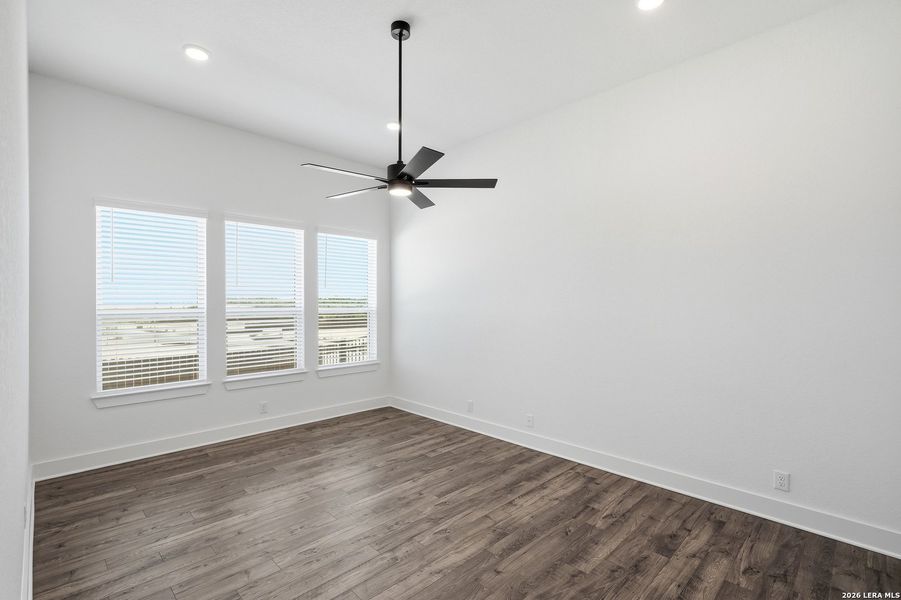 Spacious, unfurnished interior of a new home in Prominence Urban, San Antonio (Image 36). Spacious, unfurnished interior of a new home in Prominence Urban, San Antonio (Image 36).