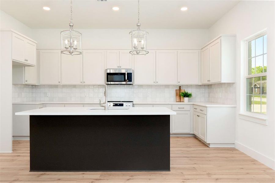 Furnished interior view inside a new home in , Bridgeport (Image 9).