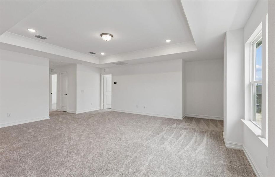Game room on second level