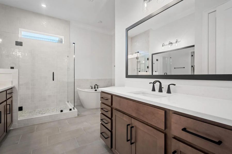 The Marshall C Primary Suite Bathroom