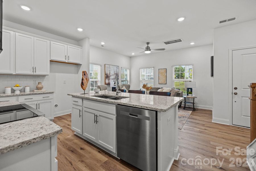Furnished interior view inside a new home in Sycamore Trail, Matthews (Image 9).